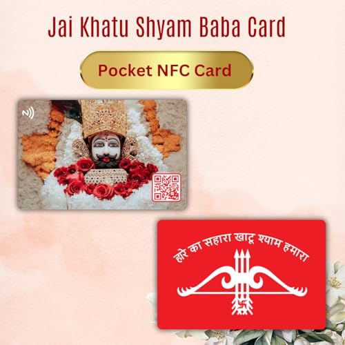 Khatu Shyam Baba Pocket Card | NFC and QR Enabled by tinydabba - 2