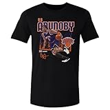 500 LEVEL OG Anunoby New York Knicks Shirt - OG Anunoby New York Knicks Shattered WHT (Black, Medium)