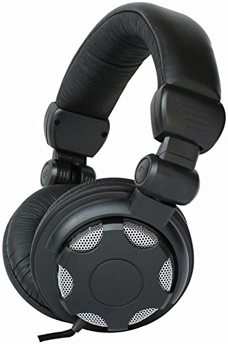 Audífonos DJ Deluxe BLK, auriculares con cable de audio visual, 1 unidad
