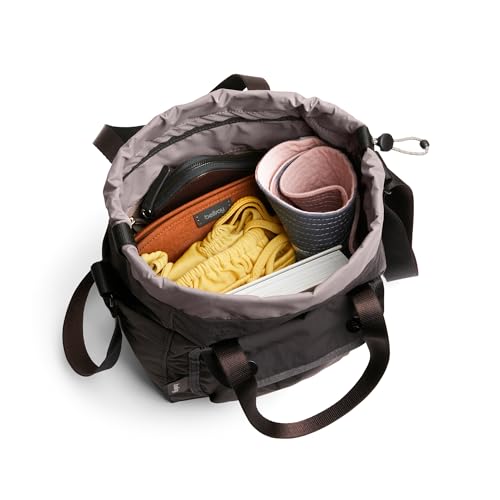 Bellroy Cinch Bucket Bag (compact 9 liter lightweight crossbody bag with adjustable shoulder strap) - Charcoal3