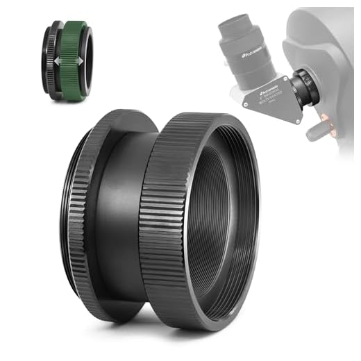 Astromania SCT Adapter for 2" SCT Diagonals - Convert Compatible Push-in (Refractor) Type diagonals into a Standard SCT Diagonal