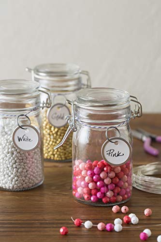 Avery Metal Rim Key Tags, 1.25" Diameter Tag, Metal Split Ring, White, 50 Tags (11025) #TOP7