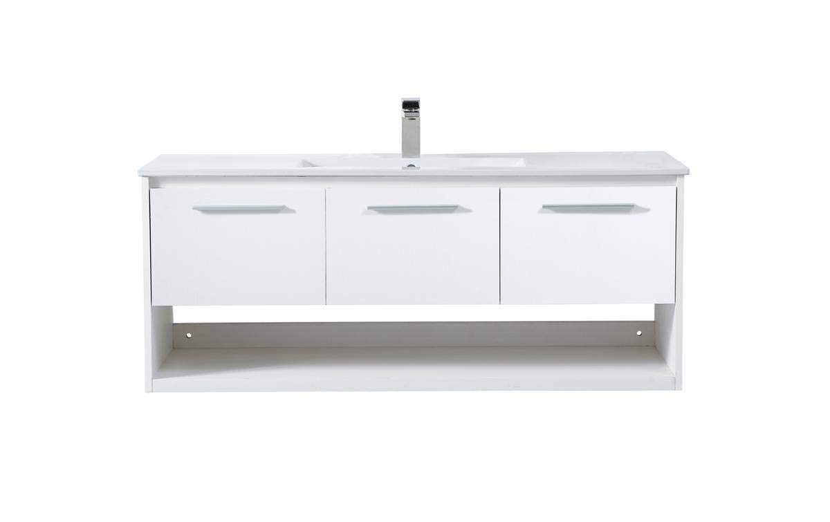 Elegant Decor 48" - Single / White / Modern Bathroom Vanities