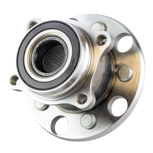 Image of Detroit Axle - 2 Rear Wheel Bearing Hubs with ABS Sensor for 13-20 GS350