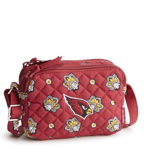 Image of Vera Bradley womens Cotton Small Stadium Crossbody Bag