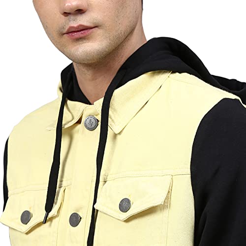 Image of Campus Sutra Men's Solid Regular Jacket