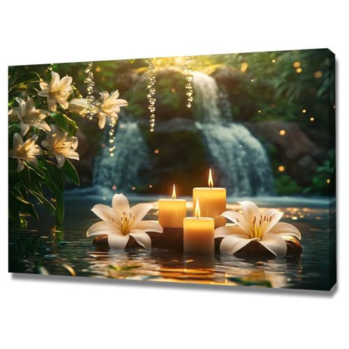 Tableau Zen pour apaiser l'esprit et illuminer une pièce sombre avec du jaune