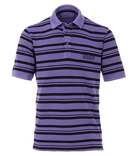 CASAMODA Polo-Shirts gestreift Lila L