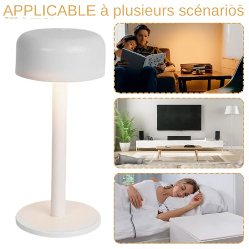 Éclairage d'ambiance champignon rechargeable pour chambre d'enfant - 4