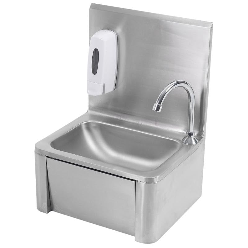 Dynasteel Lave Mains à Commande Fémorale INOX