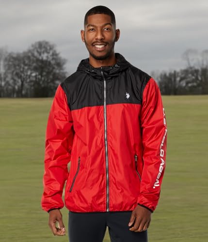 U.S. Polo Assn. mens Uspa Color-block Windbreaker4