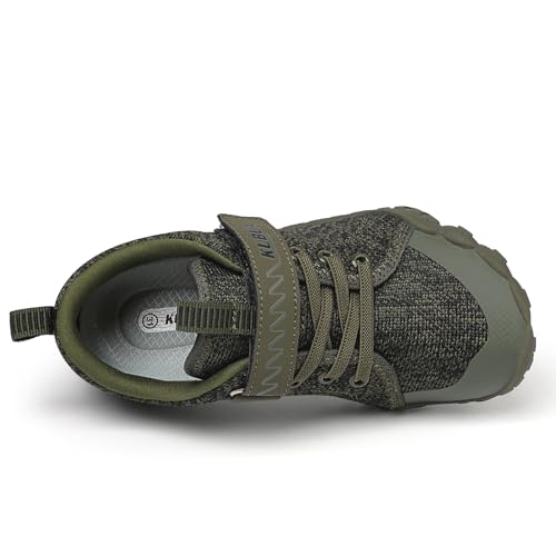 Image of KUBUA Kids Barefoot Shoes for Boys Girls Zero Drop Minimalist Sneakers | Wide Toe Box, Natural Foot Development, Lightweight, Hiking, Running, Tennis, Walking, School, Toddler, Little Kid, Big Kid