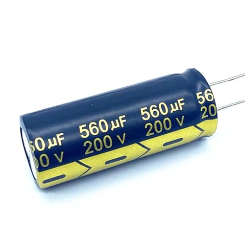 Condensateur 200V 560µF aluminium 18x50 pour projet audio DIY