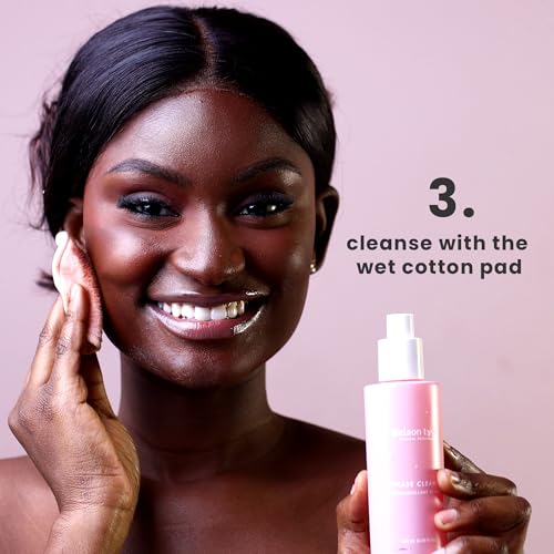 Biphase Cleanser, 4-in-1 Oil & Water Make-up Removing Hydrating Face Wash, Gentle Double Cleansing Natural Formula for All Skin Types, 3.38 fl oz - Image 5