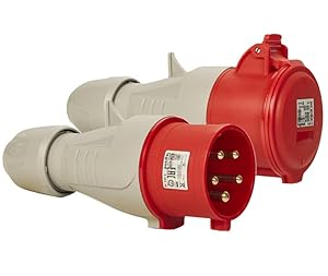 Legrand Industriesteckverbinder 32A Rot Set