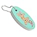 GRAPHICS & MORE Leopard Gecko Floating Keychain Oval Foam Fishing Boat Buoy Key Float