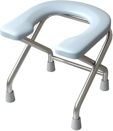 Rutexc折りたたみ式モバイルトイレ、妊婦、高齢者向けのステンレス製トイレチェア、建設現場、釣り、ハイキング、アウトドア活動、パーティー、キャンプなどに適しています。