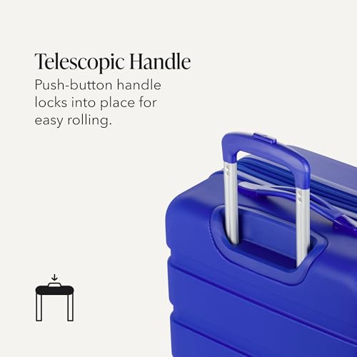 Image of SwissGear 7366, Cobalt, Checked-Medium 23-Inch, Signature Hardside Expandable Luggage With Spinner Wheels