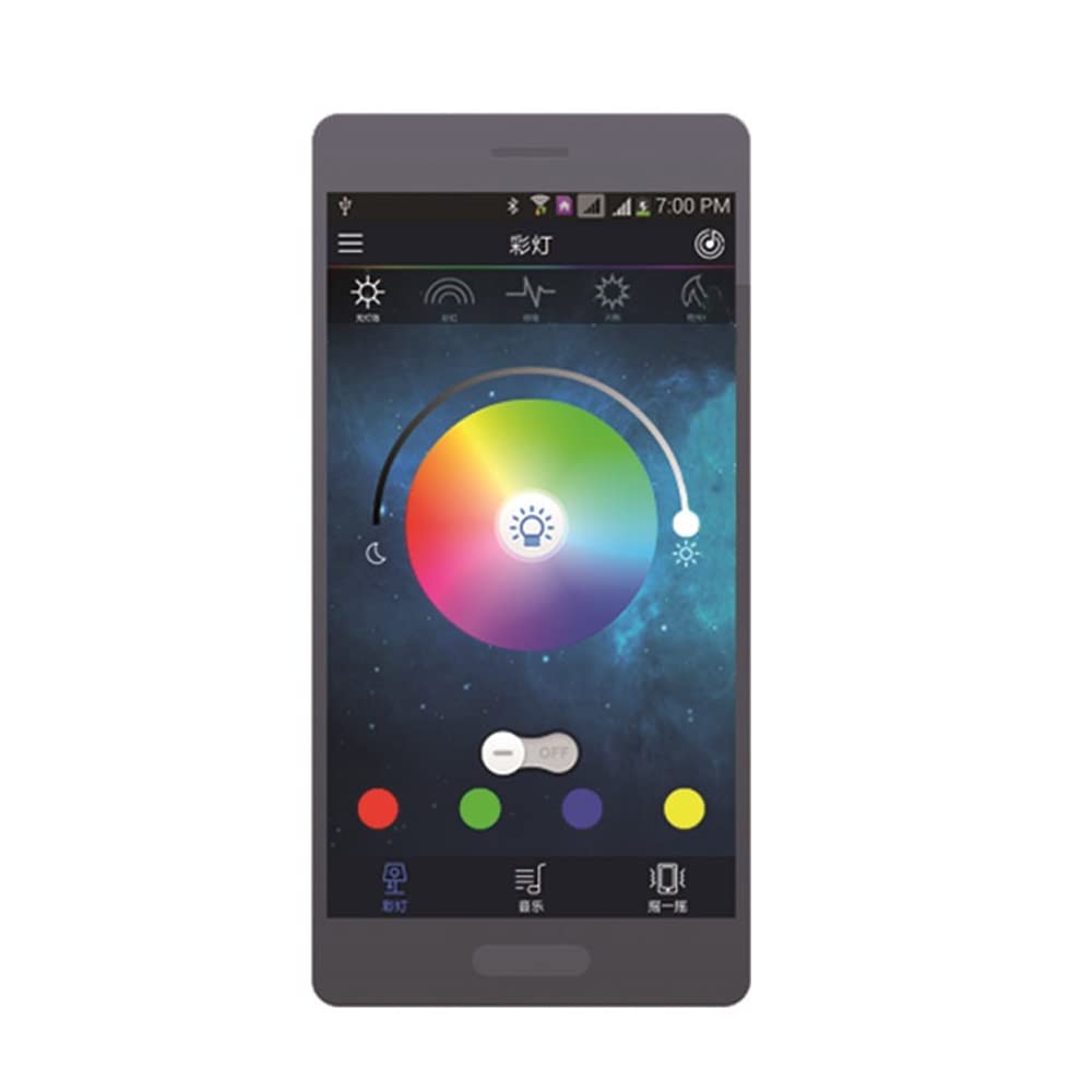 LAES żarówka LED Smart E27, 13 W, wielokolorowa, 95 x 113 mm