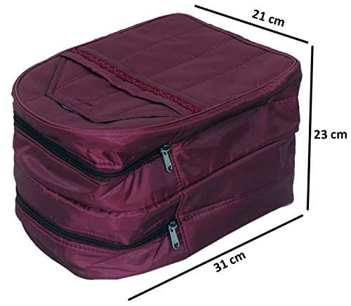 Image of Kuber Industries Shoe Cover Travelling Shoe Storage Bag /Storage Footwear Organiser Pouch Shoe Bag (Can Keep Upto 3 Pair) -CTMTC39551