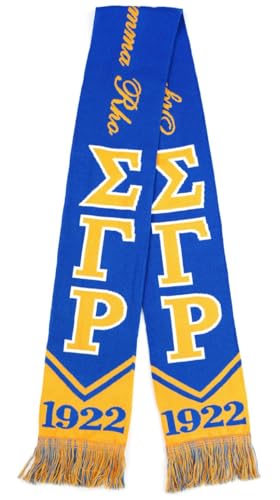 Sigma Gamma Rho M7 Scarf Royal Blue