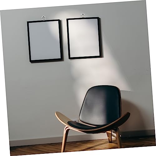 Image of 10pcs Hooks for Hanging Artwork Picture Frame Hangers Easy Install Wall Mounting Hardware for Gallery Display and Home Decor