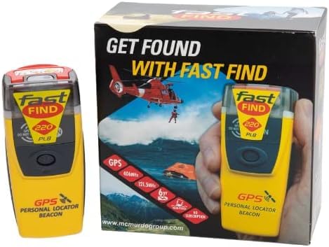 McMurdo Fastfind 220 - Programmé pour l'enregistrement Français
