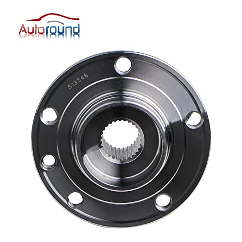 Autoround 513348 Front Wheel Hub And Bearing Assembly Replacement For 2013-2016 Dodge Dart, 2015-2017 Chrysler 200 W/Abs #TOP7