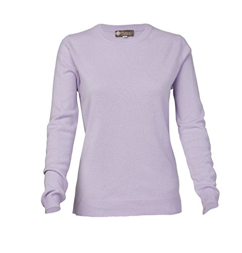 Cashmere Boutique 100% Pure Cashmere Crew Neck Sweater for Women – Long Sleeve, Classic Style, Soft and Warm Pullover Sweater2