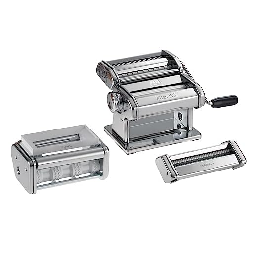 Marcato PastaSet Pastaset, gelegeerd staal, zilver, 20 x 20,7 x 15,5 cm