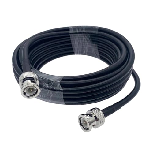 Cable Macho Macho Anti Pérdida 50 Ohm con Trenza de Alta Cobertura de Extensión para Antenas