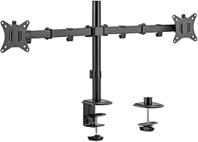 SUPORTE DOIS MONITORES CS12 17POL~32POL - VESA 75X75/100X100 - CLANM