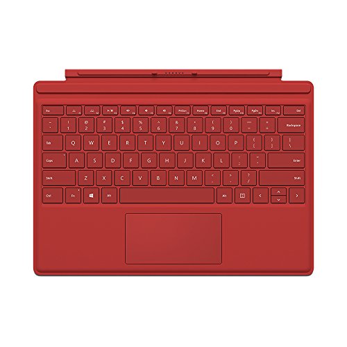 Image of Microsoft Type Cover for Surface Pro - Red