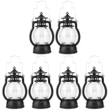 ✅【QUALITÉ ET DIGNE DE CONFIANCE】 : notre mini lanterne d'Halloween est principalement fabriquée en plastique PVC équipé de bougies LED alimentées, le plastique est léger et n'a pas d'odeur, robuste et solide en performance fonctionnelle, pas facile à déchirer ou à casser.