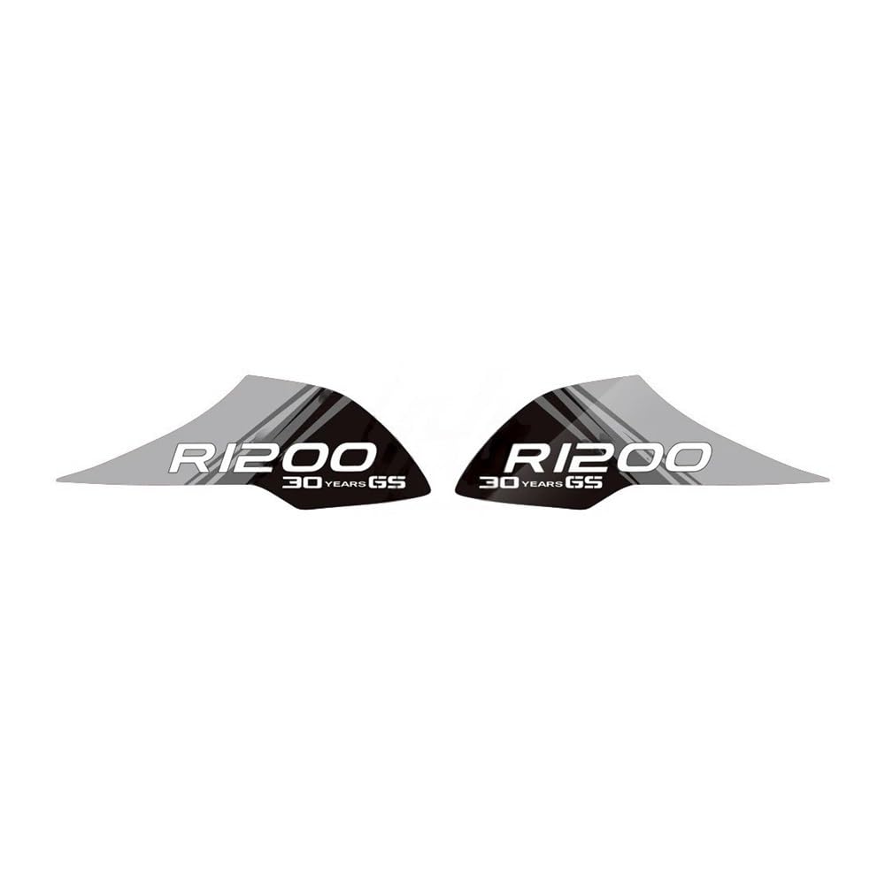 Motorcycle Fuel Tank Cap Sticker for R1200GS 2004-2007 and R1200GS for Adventure 2008-2012 Motorcycle 30 Year Side Tank Pad