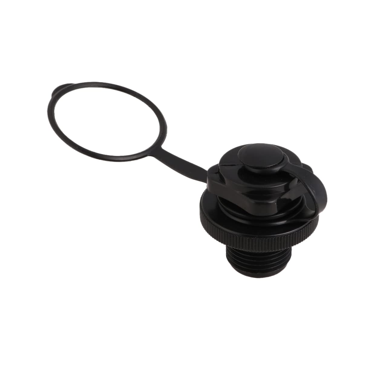 INOOMP 24stücke TPU Boston Ventil Octagonal Aufblasventil Für Kajak Und Schlauchboot Schraubventil Schwarz Für Schnelle Und Sichere Inflation
