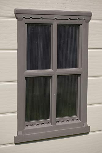 Keter Factor 8X8 Foot Large Resin Outdoor Storage Shed With Floor For Patio Furniture, Lawn Mower, And Bike Storage #TOP6