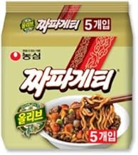 食卓応援隊 韓チャパゲティ 5袋 韓国ラーメン 韓国風ジャージャー麺