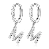 cerchi momo 18 Regalo perfetto: questi orecchini a cerchio con iniziali sono realizzati con un cerchio di diamanti e delle iniziali, uno stile classico che non passa mai di moda. È un regalo unico per sorelle, amici, fidanzata, moglie e, naturalmente, per se stessi. Ogni paio di orecchini viene confezionato nella nostra bella confezione regalo.