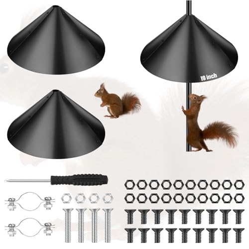 Tanlade 19-Inch Squirrel Baffle Guard