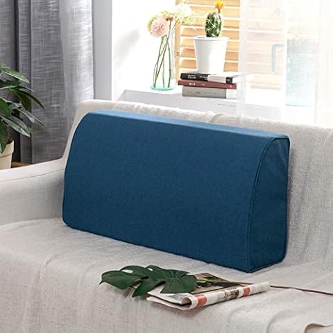 Thick Foam Sofa Back Cushion with Detachable Cover Cover