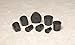 Stopper, 25 Mm Neck Size, Pk 10, Black, Natural Rubber,210415394