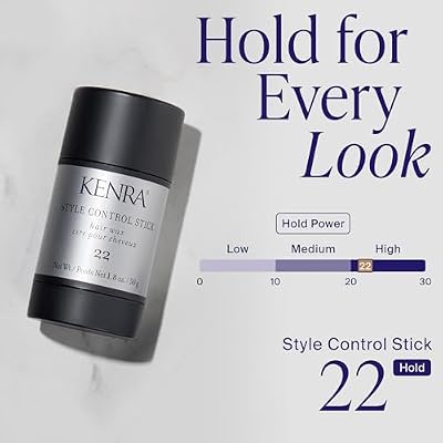 Kenra Professional Style Control Stick 22 | Hair Wax | Smooth, Sleek Styles | Long-Lasting Hold, Frizz Control, Humidity Resistance | Sweat-Resistant Hold | Safe for Skin, Scalp & Edges