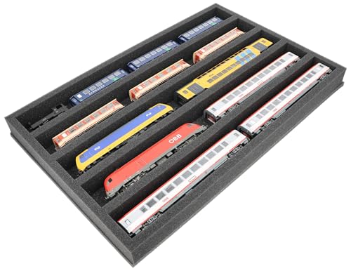 Insert en mousse échelle H0 Feldherr pour stockage horizontal et transport de véhicules JV050A003