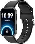 MorePro Health Fitness Tracker avec Blood oxy-gen Monitor et 24/7 Fréquence cardiaque et pression artérielle, moniteur de sommeil, 120+ Sport Modes Waterproof Fitness Watch pour les femmes hommes Android iOS, noir