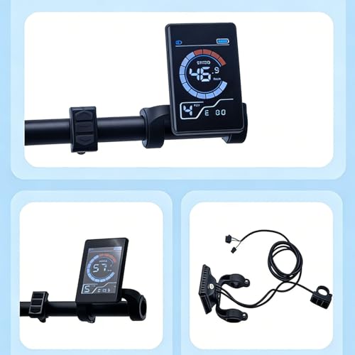 Compteur scooter électrique pour amateurs de plein air écran étanche LCD USB