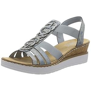 Rieker Dames voorjaar/zomer V3518 T-riempjes sandalen