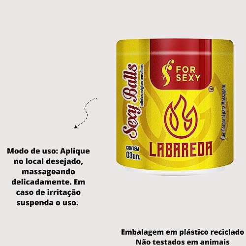 Bolinha Explosiva Labareda com 3 un
