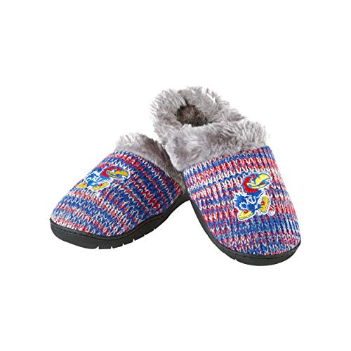 Image of FOCO Womens NHL Team Logo Peak Slide Slippers