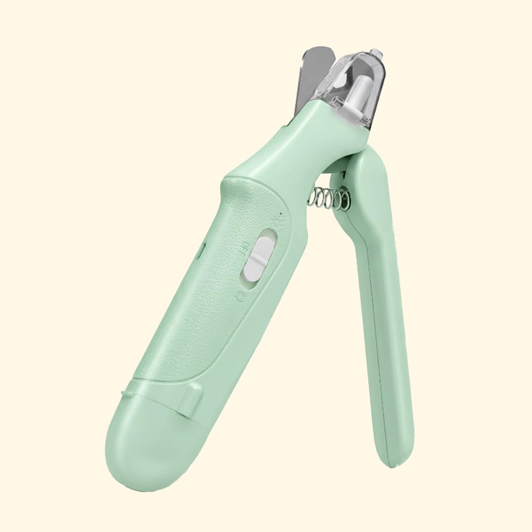 Nail Clipper & Grinder – Safe, Gentle & Precise Grooming for Dogs & Cats | LED Light, Low Noise & Rechargeable Design